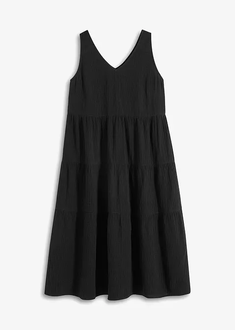 Abito in mussola di puro cotone, bonprix