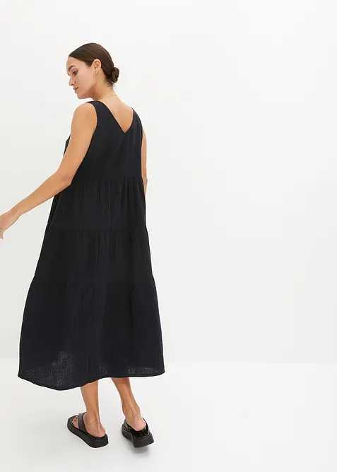 Abito in mussola di puro cotone, bonprix