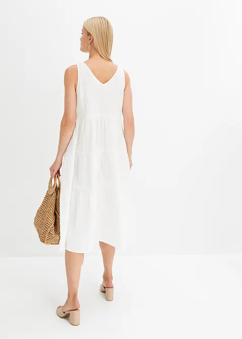 Abito in mussola di puro cotone, bonprix