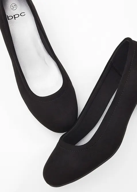 D&eacute;collet&eacute; con tacco a blocco, bonprix