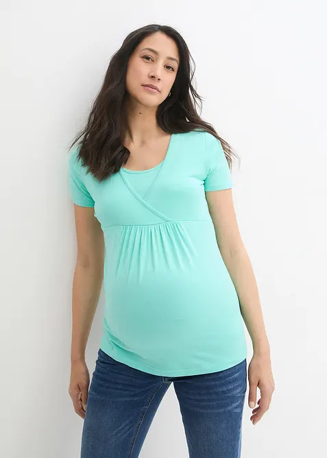 Maglia pr&eacute;maman / da allattamento 2 in 1 (pacco da 2), bonprix