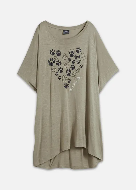 Maxi maglia in viscosa fluente, bonprix