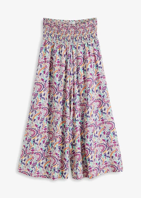 Pantaloni a palazzo in viscosa fluente, bonprix