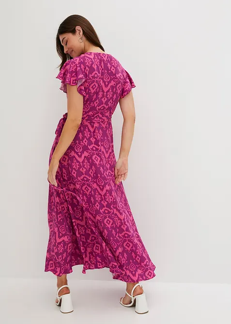 Abito a portafoglio in fantasia, bonprix