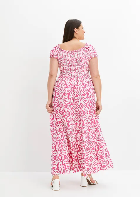 Abito lungo in misto viscosa, bonprix