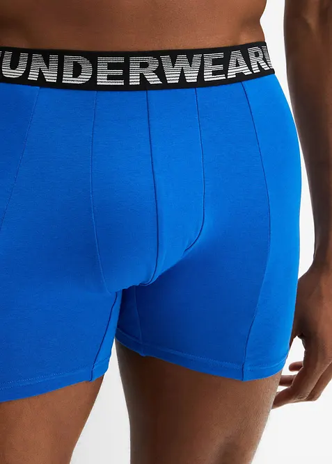 Boxer aderenti di media lunghezza (pacco da 3), bonprix