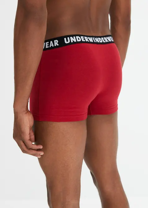 Boxer aderenti con cotone (pacco da 3), bonprix
