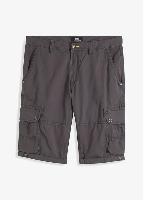 Bermuda cargo in puro cotone, regular fit, bonprix