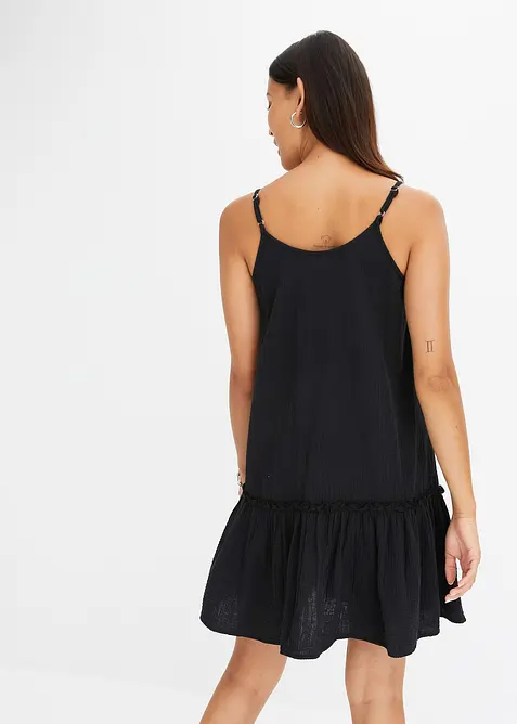 Abito in mussola con spalline, bonprix