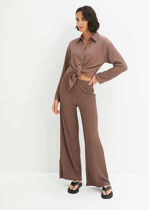 Pantaloni con elastico in vita, bonprix