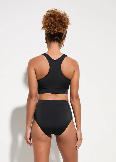 Bikini a bustier con spalline olimpioniche (set 2 pezzi), bonprix