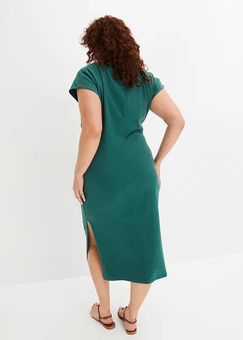 Abito in jersey di cotone elasticizzato, bonprix