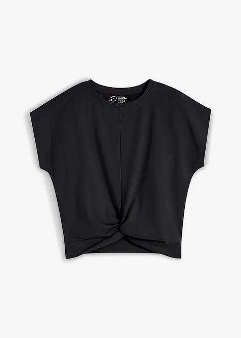 T-shirt cropped in puro cotone biologico, bonprix