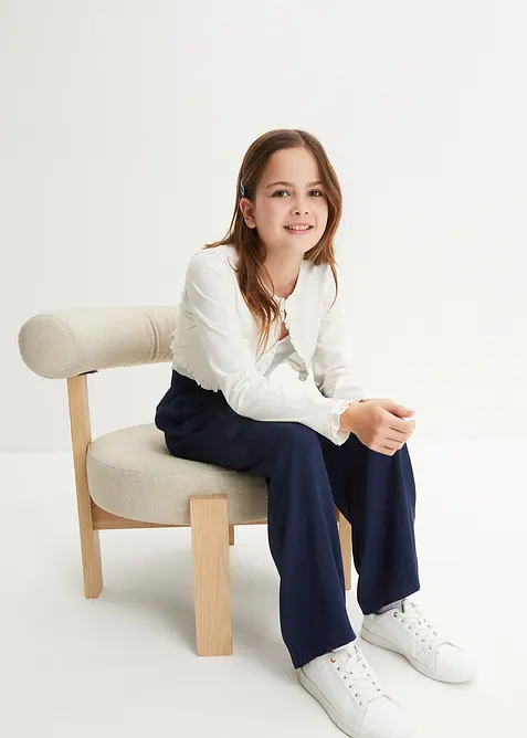 Pantaloni a palazzo in viscosa morbida, bonprix