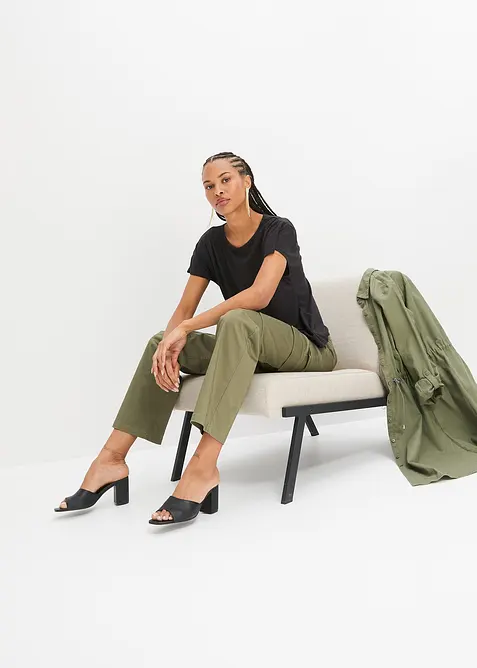 T-shirt con viscosa morbida, bonprix