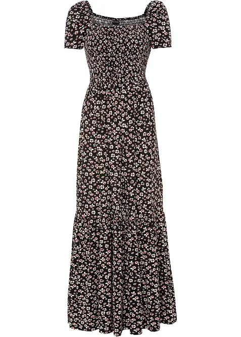 Abito lungo in misto viscosa, bonprix