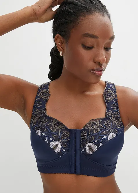 Reggiseno contenitivo senza ferretto e con apertura anteriore, bonprix