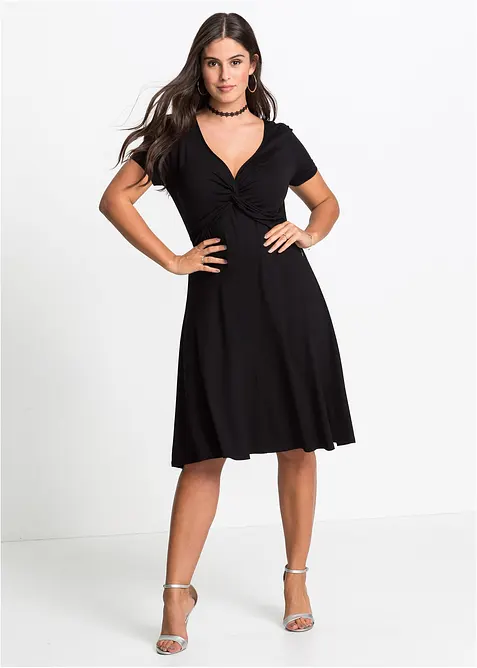 Abito in jersey di misto viscosa, bonprix