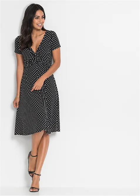 Abito in jersey di misto viscosa, bonprix