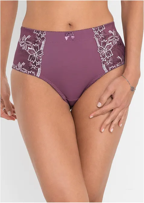 Slip modellante con ricami (pacco da 2), bonprix