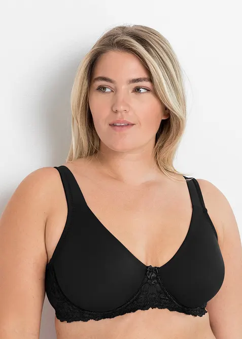 Reggiseno t-shirt con spalline imbottite, bonprix