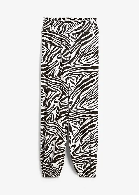 Pantaloni a palazzo in viscosa fluente, bonprix