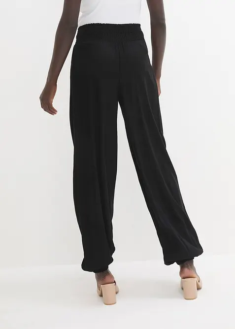 Pantaloni a palazzo in viscosa fluida, bonprix