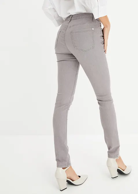 Jeans skinny, vita media, bonprix