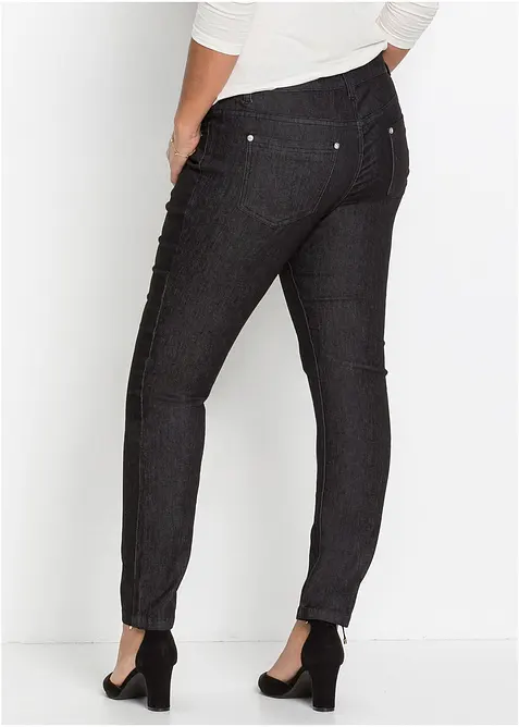 Jeans skinny, vita media, bonprix