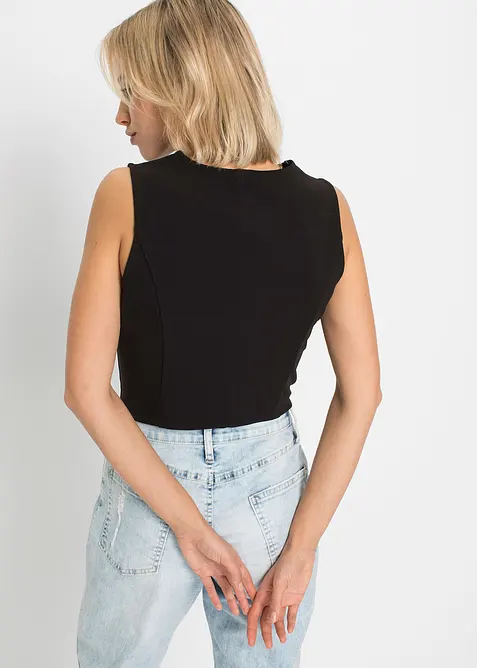 Gilet elegante in interlock resistente, bonprix