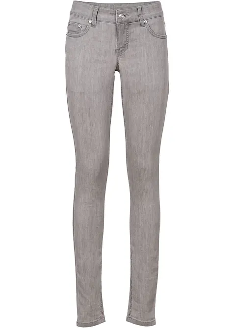 Jeans skinny elasticizzati, vita media, bonprix
