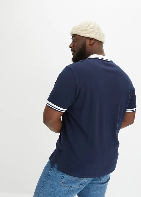 Polo a maniche corte in piquet di puro cotone biologico, bonprix