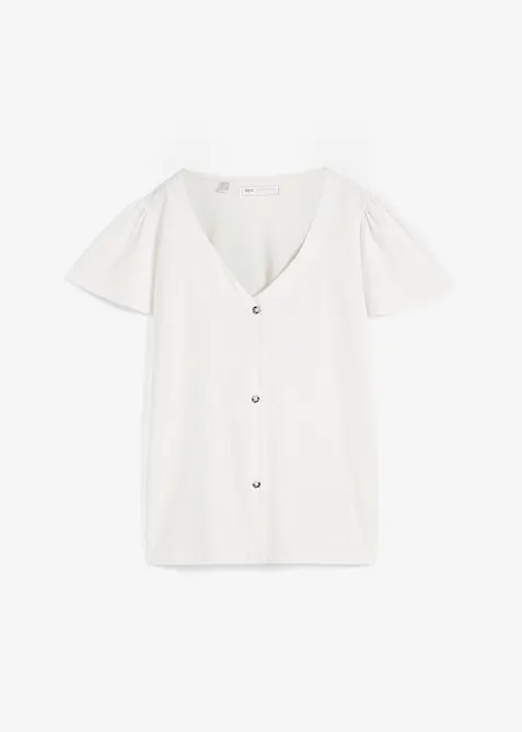 Maglia con bottoni, bonprix