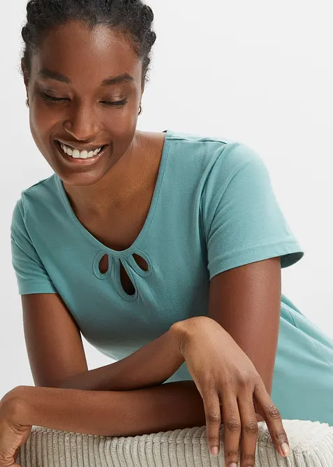 Pigiama in puro cotone (set 3 pezzi), bonprix