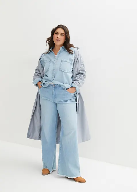Camicia in jeans oversize, bonprix