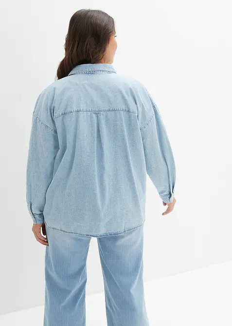 Camicia in jeans oversize, bonprix