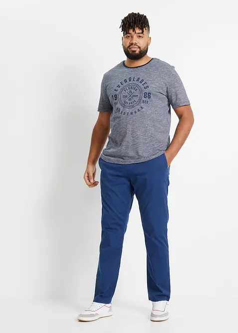 Pantaloni elasticizzati con elastico in vita slim fit, straight, bonprix