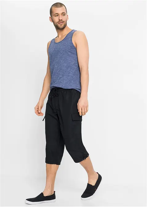 Pinocchietti in microfibra regular fit, bonprix