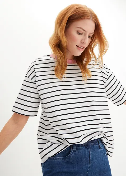 T-shirt in puro cotone biologico, bonprix