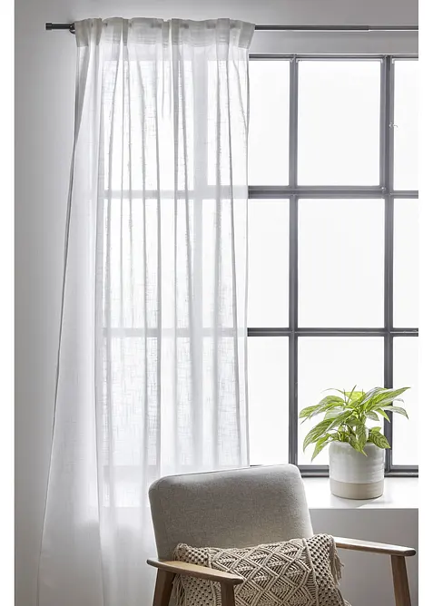 Bastone per tenda estensibile, fissaggio alla parete o al soffitto, bonprix