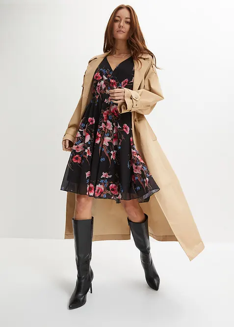 Miniabito in mesh, bonprix