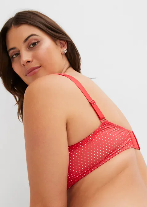 Reggiseno con ferretto e pizzo delicato (pacco da 2), bonprix