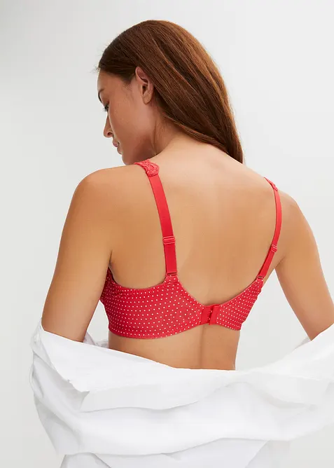 Reggiseno con ferretto e pizzo delicato (pacco da 2), bonprix