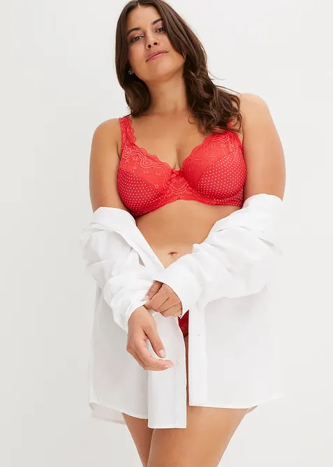 Reggiseno con ferretto e pizzo delicato (pacco da 2), bonprix