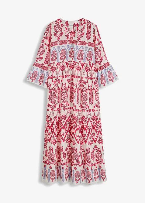 Abito lungo in viscosa fluente, bonprix