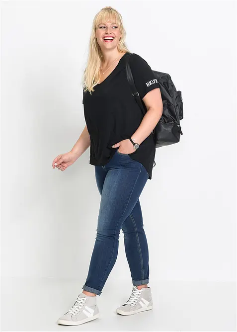 T-shirt in puro cotone, bonprix