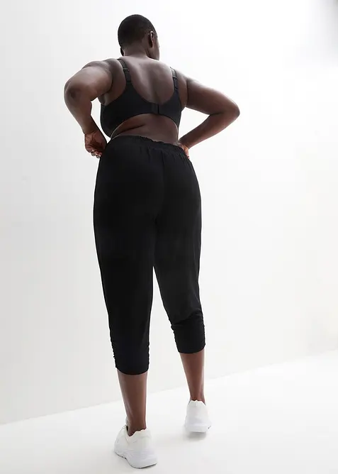 Pantaloni alla turca con fondo arricciato, bonprix