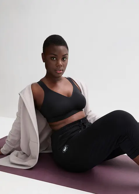 Pantaloni alla turca con fondo arricciato, bonprix