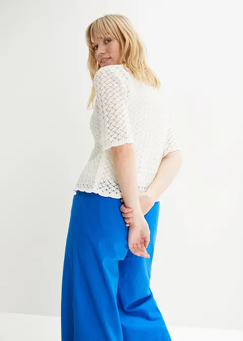 Cardigan traforato, bonprix