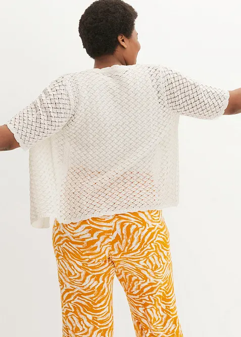 Cardigan traforato, bonprix